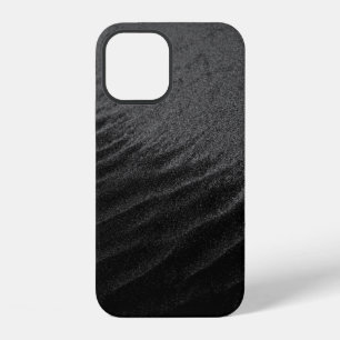 GRAYSCALE PHOTOGRAPHY OF SAND iPhone 12 CASE