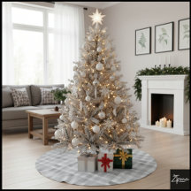 Grayscale Pixelated Plaid Digital Static Texture