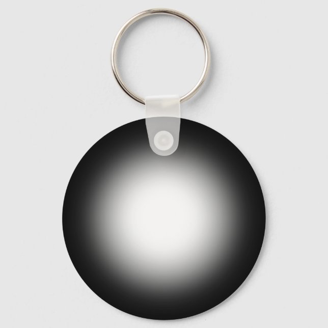 Grayscale Spotlight: Customise This Template! Key Ring (Front)