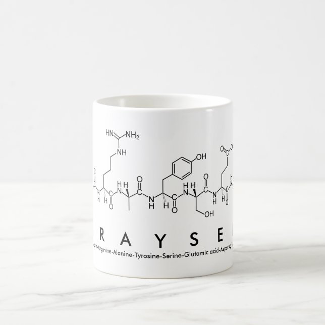 Graysen peptide name mug (Center)