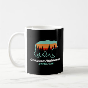 Grayson Highlands State Park Virginia VA Bear Coffee Mug