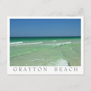 Grayton Beach - 30A Florida - White border Postcard