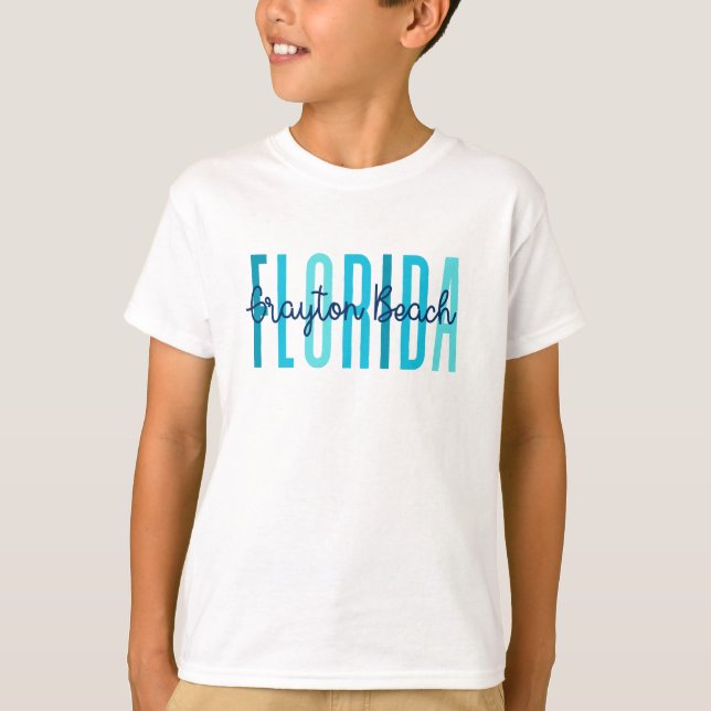 Grayton Beach Florida (Ocean) T-Shirt (Front)