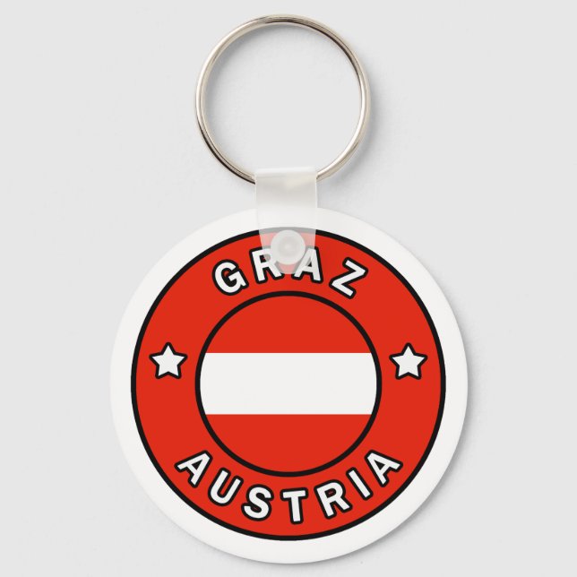 Graz Austria Key Ring (Front)