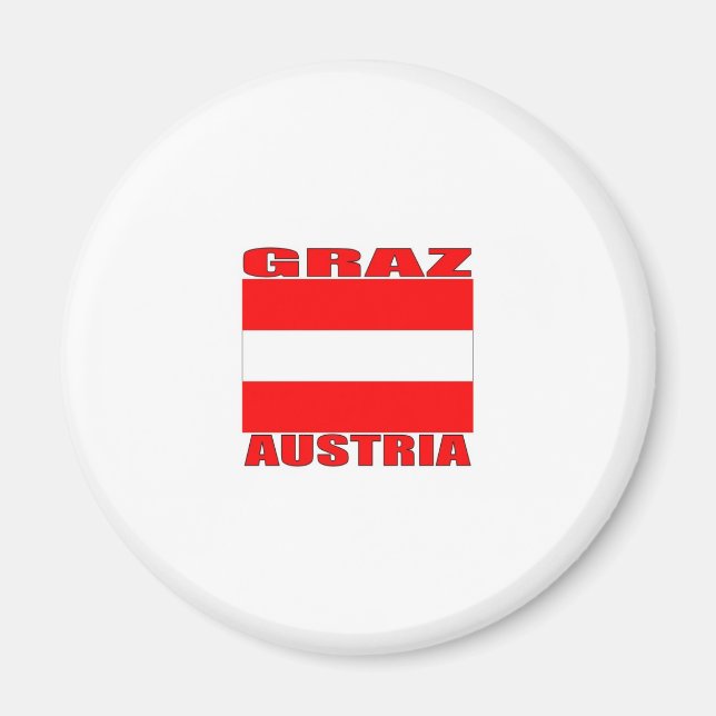 Graz, Austria Magnet (Front)