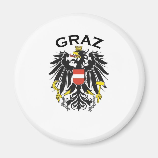 Graz, Austria Magnet (Front)