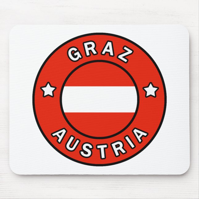 Graz Austria Mouse Mat (Front)