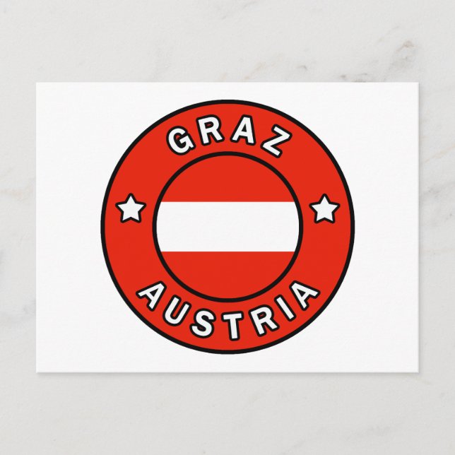 Graz Austria Postcard (Front)
