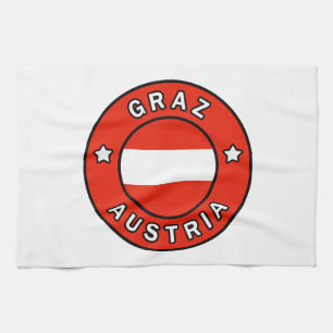 Graz Austria Tea Towel