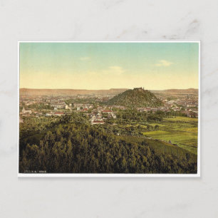 Graz, general view from the Rainer Kogel, Styria, Postcard
