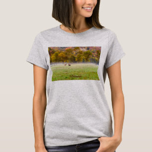 Grazing Elk Couple Woman's T-Shirt