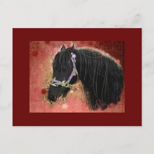 Grazing in the fields - Postcard (Front)