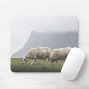 Grazing Sheep Photo Mouse Mat