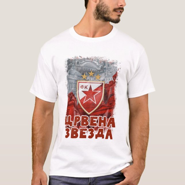 GRB Delije Sever Crvena Zvezda Beograd 1991 T-Shirt (Front)