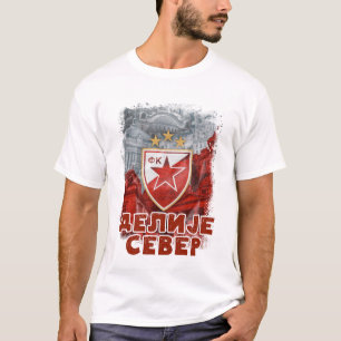 GRB Delije Sever Crvena Zvezda Beograd / Red Star T-Shirt