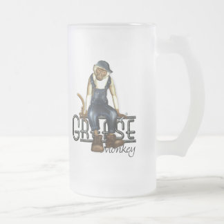 Grease Monkey Mechanics Humourous Beer Mug
