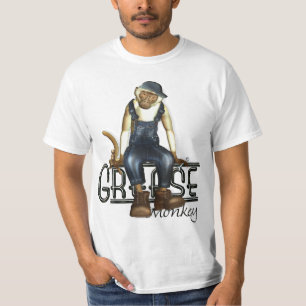 Grease Monkey Mechanics Value T-Shirt