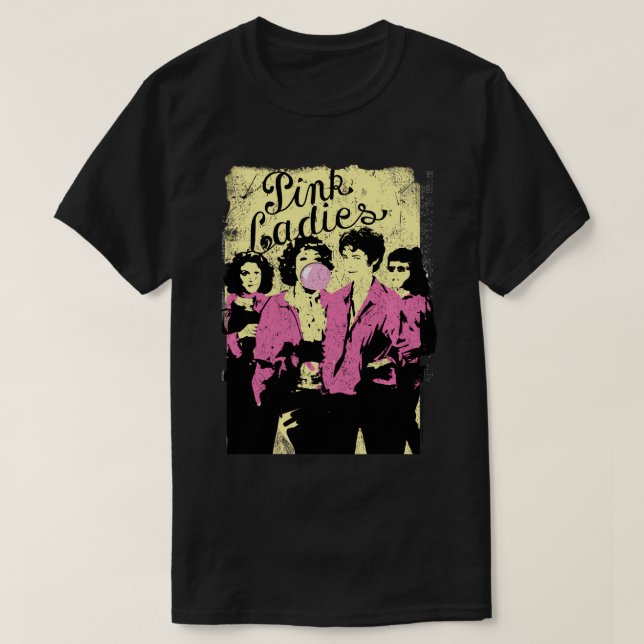 Grease Pink Ladies Sweatshirt T-Shirt (Design Front)