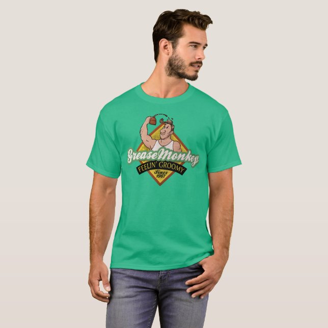 GreaseMonkey T-Shirt (Front Full)