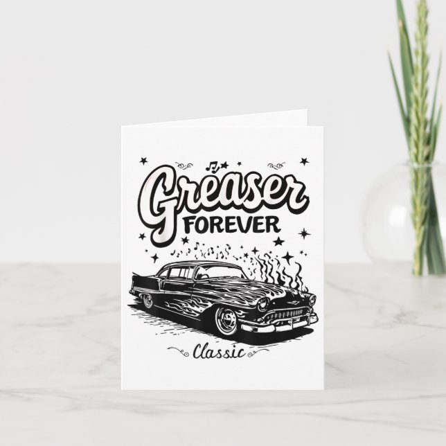 Greaser  card (Front)