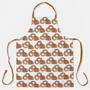 Greasy Deep Fried Onion Rings Junk Food Apron