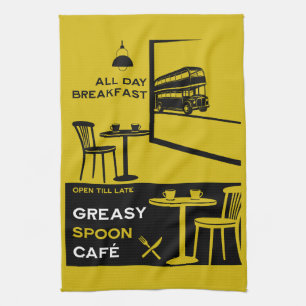 Greasy Spoon English Breakfast Tea Towel