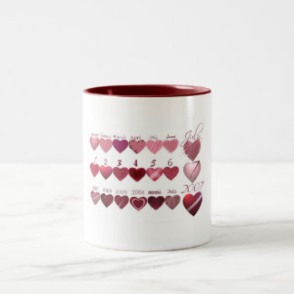 Great 777 anniversary Gift Two-Tone Coffee Mug