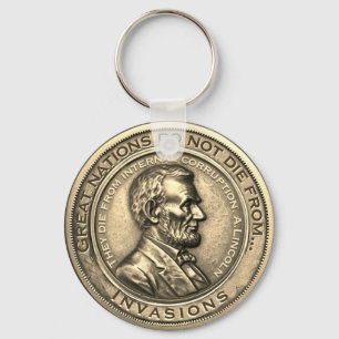 Great Abraham Lincoln Quotes Key Ring