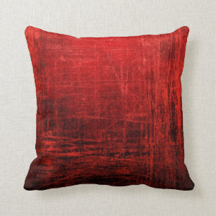 Great Abstract Red Pillow! Cushion
