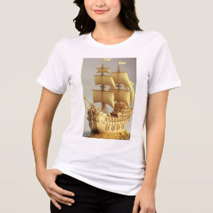 Great achievements start with small steps Tri-Blend shirt