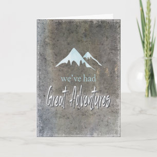 Great Adventure Wedding Proposal Bridesman Card