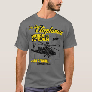 Great Aeroplanes AH64 APACHE T-Shirt