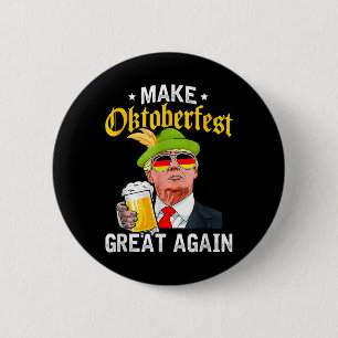 Great Again Funny Pro Trump 2024  6 Cm Round Badge