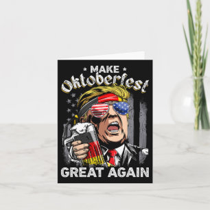 Great Again Funny Trump Prost Beer Mug Men Card