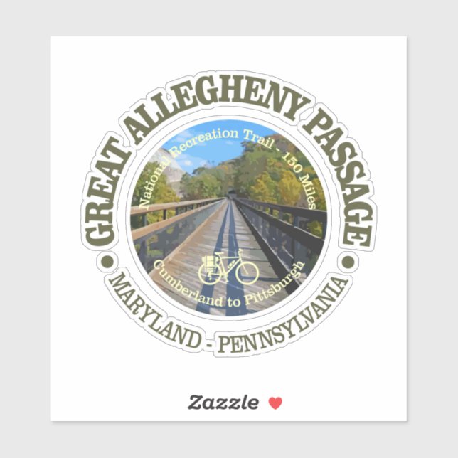 Great Allegheny Passage (cycling c) (Sheet)