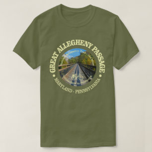 Great Allegheny Passage (cycling c) T-Shirt