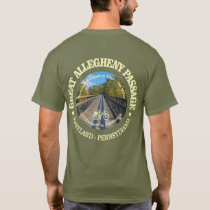 Great Allegheny Passage (cycling c) T-Shirt