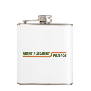 Great Allegheny Passage Hip Flask