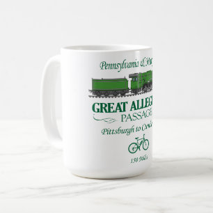 Great Allegheny Passage (RT2) Coffee Mug
