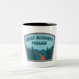 Great Allegheny Passage Two-Tone Coffee Mug
