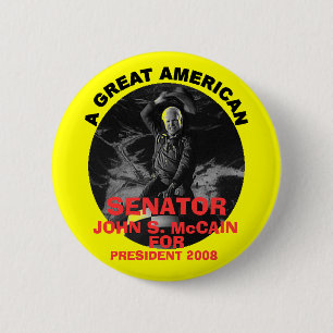 GREAT AMERICAN 6 CM ROUND BADGE