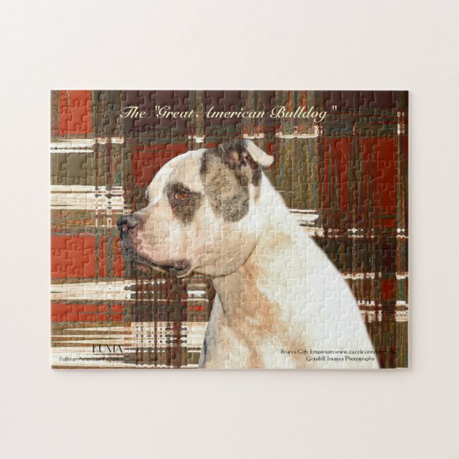 Great American Bulldog Jigsaw Puzzle (Horizontal)