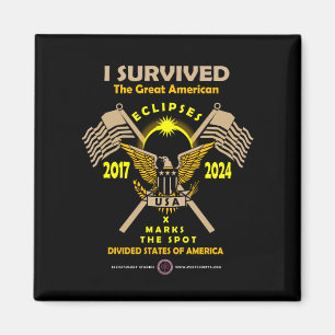 Great American Eclipses Magnet