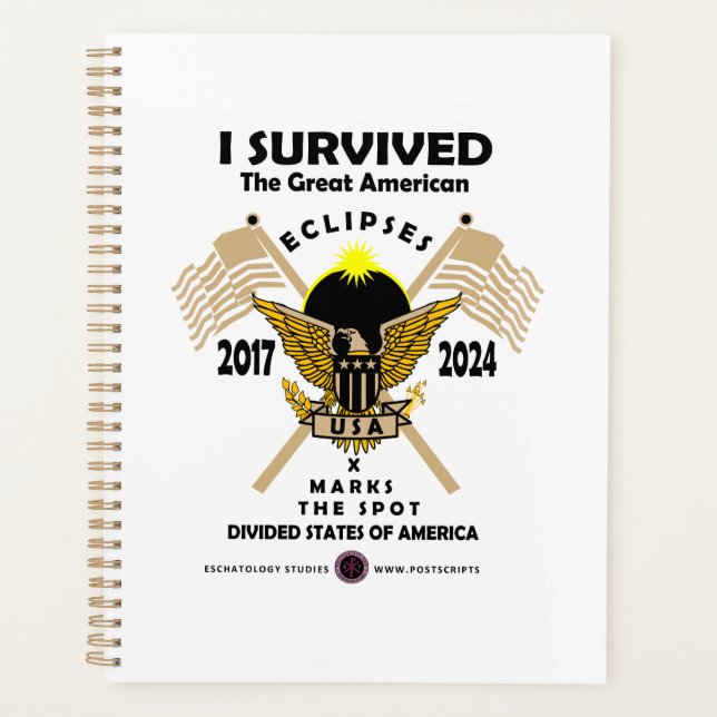 Great American Eclipses Planner (Front)