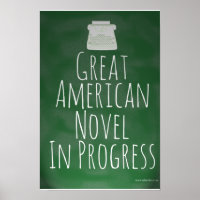Great American Novelist Author Epic Motto