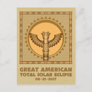 Great American Total Solar Eclipse - 2017 Postcard
