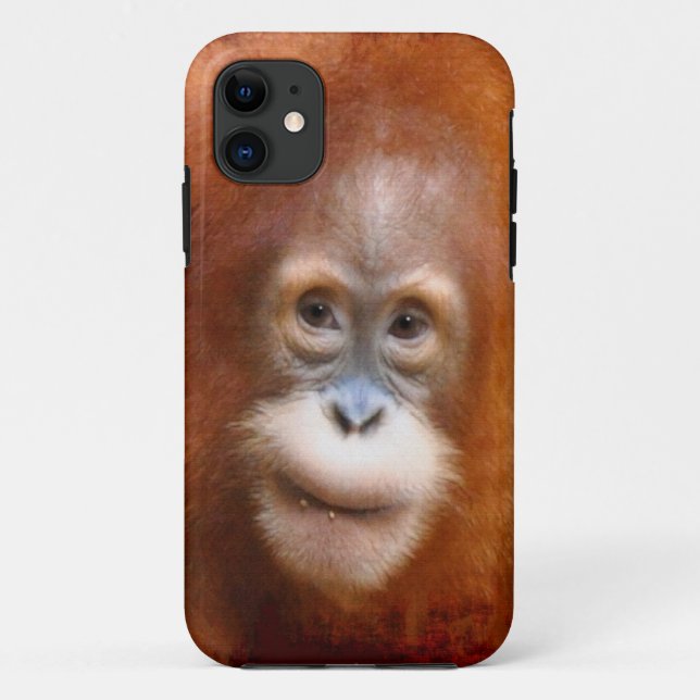 Great Ape Orangutan Wildlife Animal-Lovers Case-Mate iPhone Case (Back)