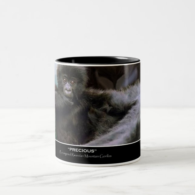 GREAT APES Mountain Gorilla Mug Collection (Center)