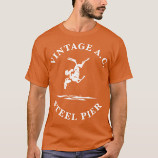 Great Atlc City Memories VINTAGE AC STEEL PIER Div T-Shirt