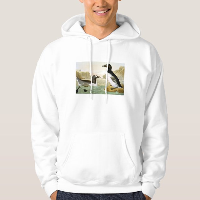 Great Auk (Alca Impennis) Hoodie (Front)
